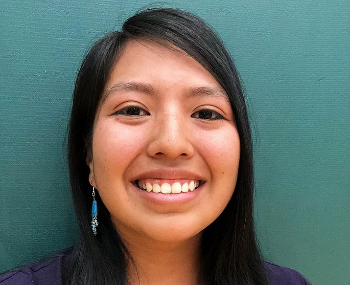 Kayleigh Paddock, a 2018 senior at Tuba City High School,  received a full academic scholarship to Dartmouth College for the 2018-19 school year. Paddock is a member of the Navajo Nation and the daughter of Alverna and Augustine Paddock.  (Rosanda Suetopka/NHO)