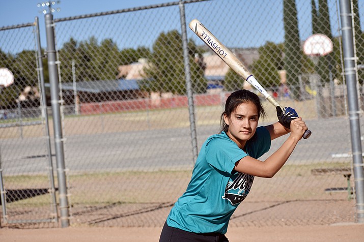 Camp Verde freshman Cassandra Casillas has started her entire high school career for the No. 3 ranked Cowboys. (Photos by Halie Chavez)