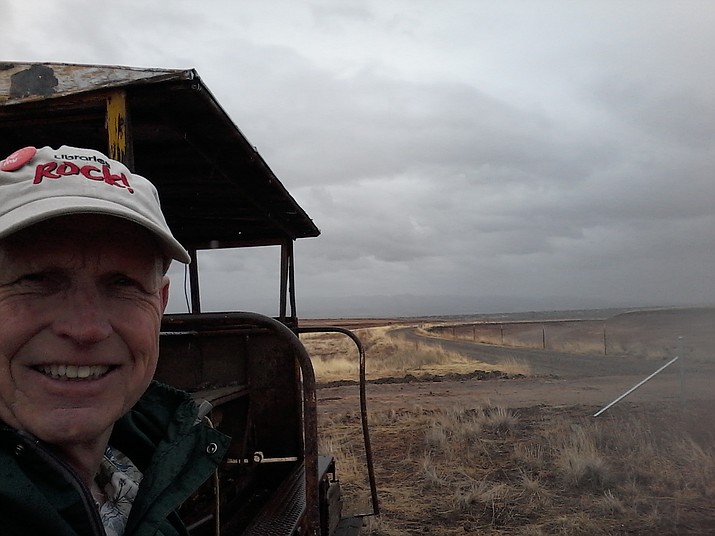 Ted Johnson takes a photo at Iron King Trail. (Ted Johnson/Courtesy)