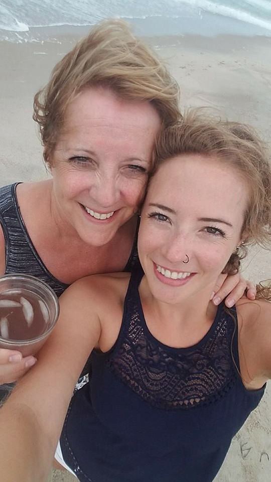 Kathy Caccavale and Gia Caccavale age 25