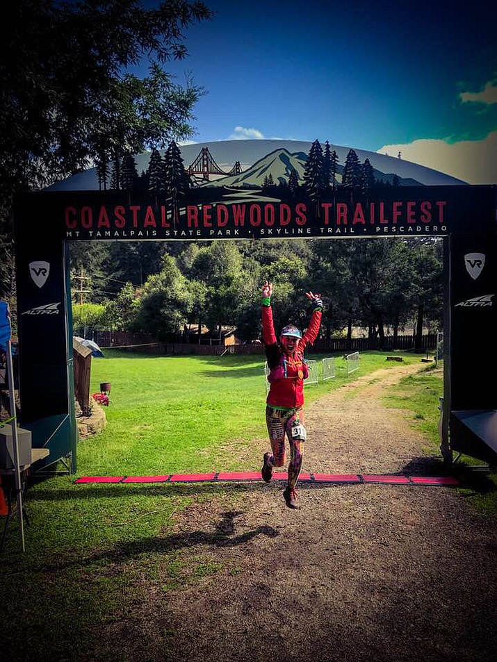 VOC’s Romanska completes muddy threeday Coastal Redwoods Trailfest