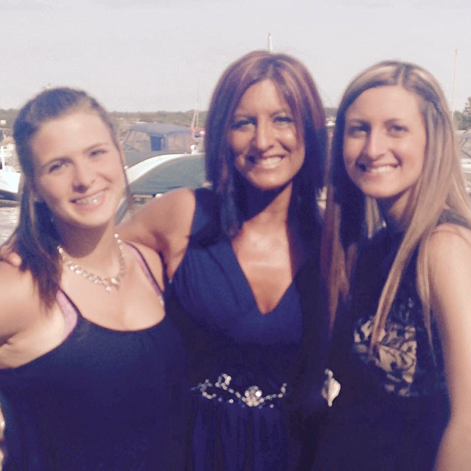 This is a photo with me and my 2 daughters Gabrielle Rose & Danielle Jo DellaPenna.Janice DellaPenna