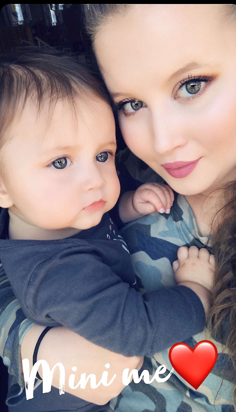 Cristine Gerwitz, 24, daughter Adriana Alvarez, 11 months