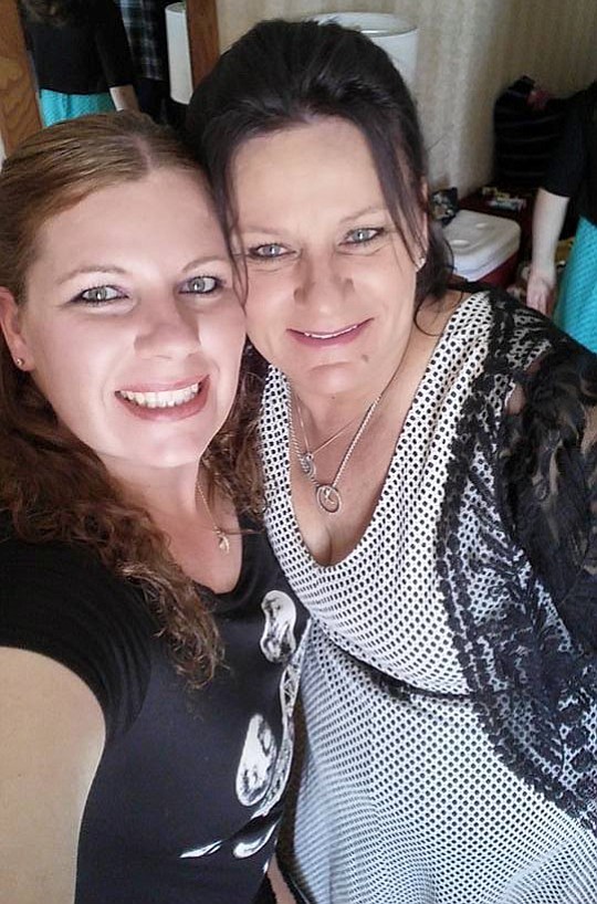 Me: Tara Martin 35.My mom : Fay Martin 57