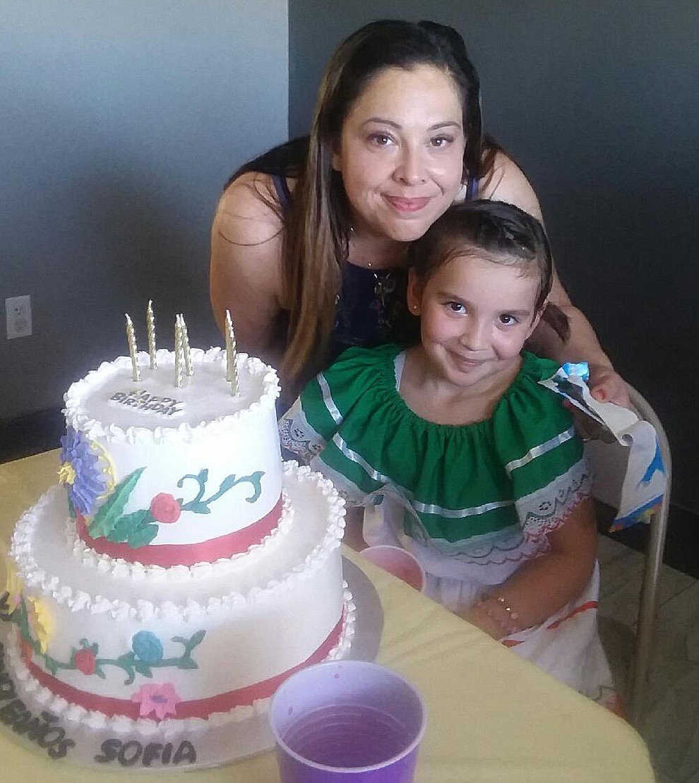 Anna Mata 36 and Sofia Mata 7