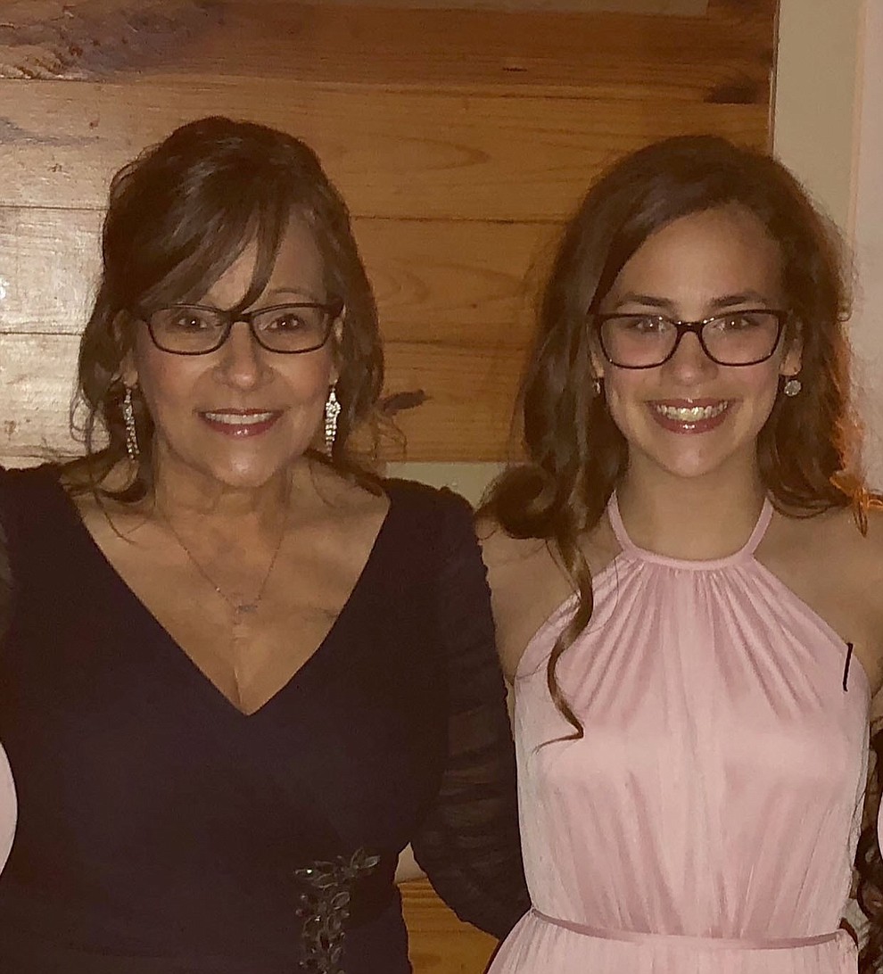 Myself Janet Smith and my 13 year old daughter Layni Smith.