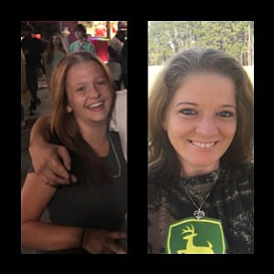 Mother ( crystal ) age 37 and daughter ginger age 16.Name of person submitting photo *.Crystal Shannon