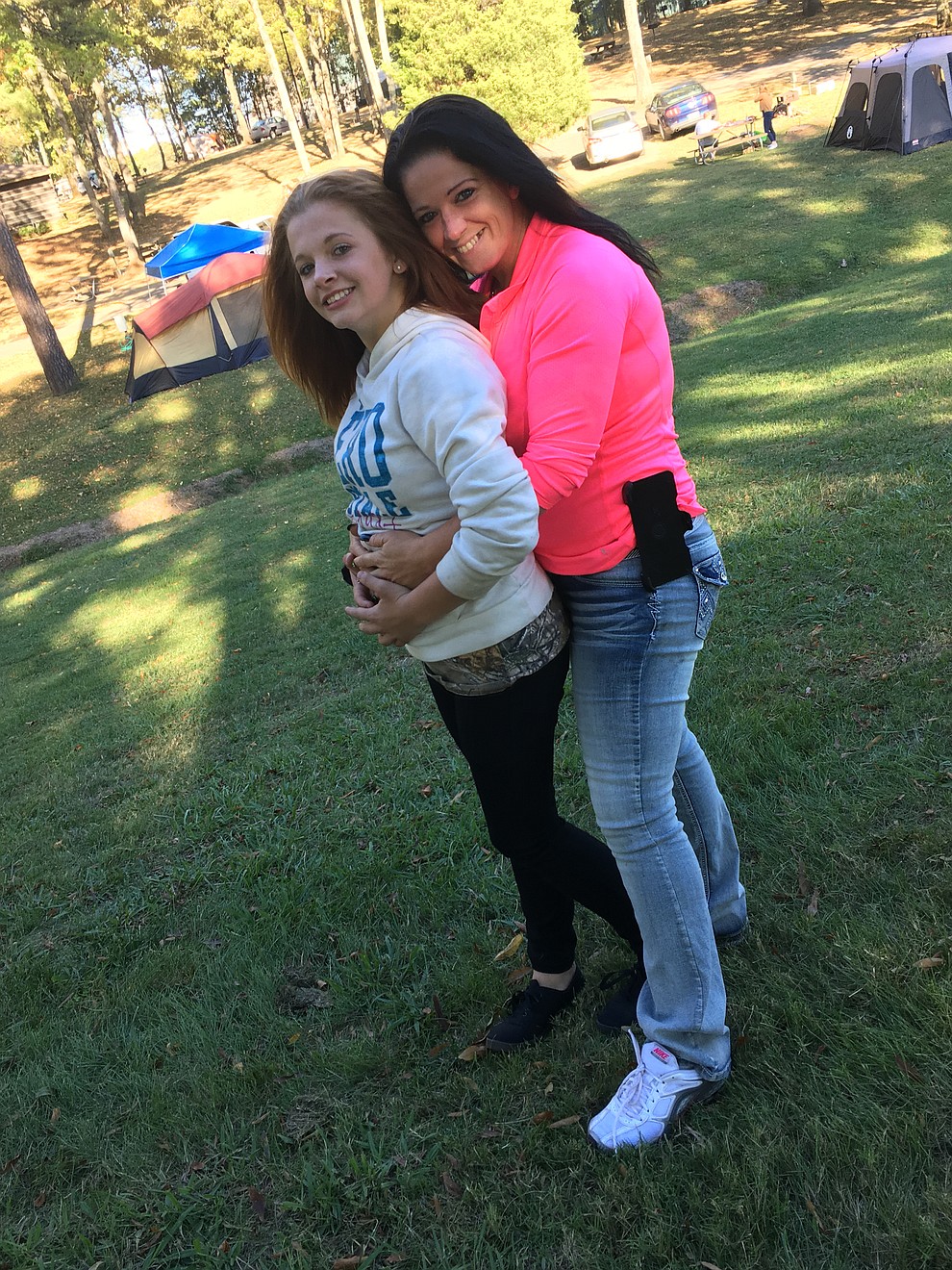 Mother (crystal ) at age 37 and daughter (ginger ) at age 16.Name of person submitting photo *.Crystal Shannon
