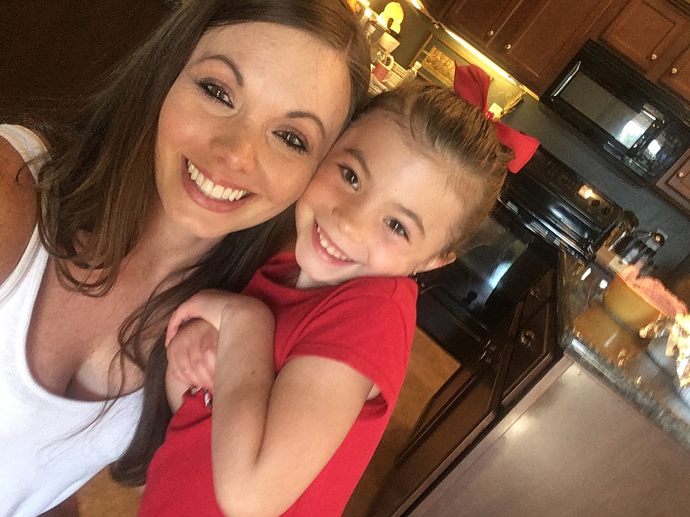April and Sophia Herzig, age 7
