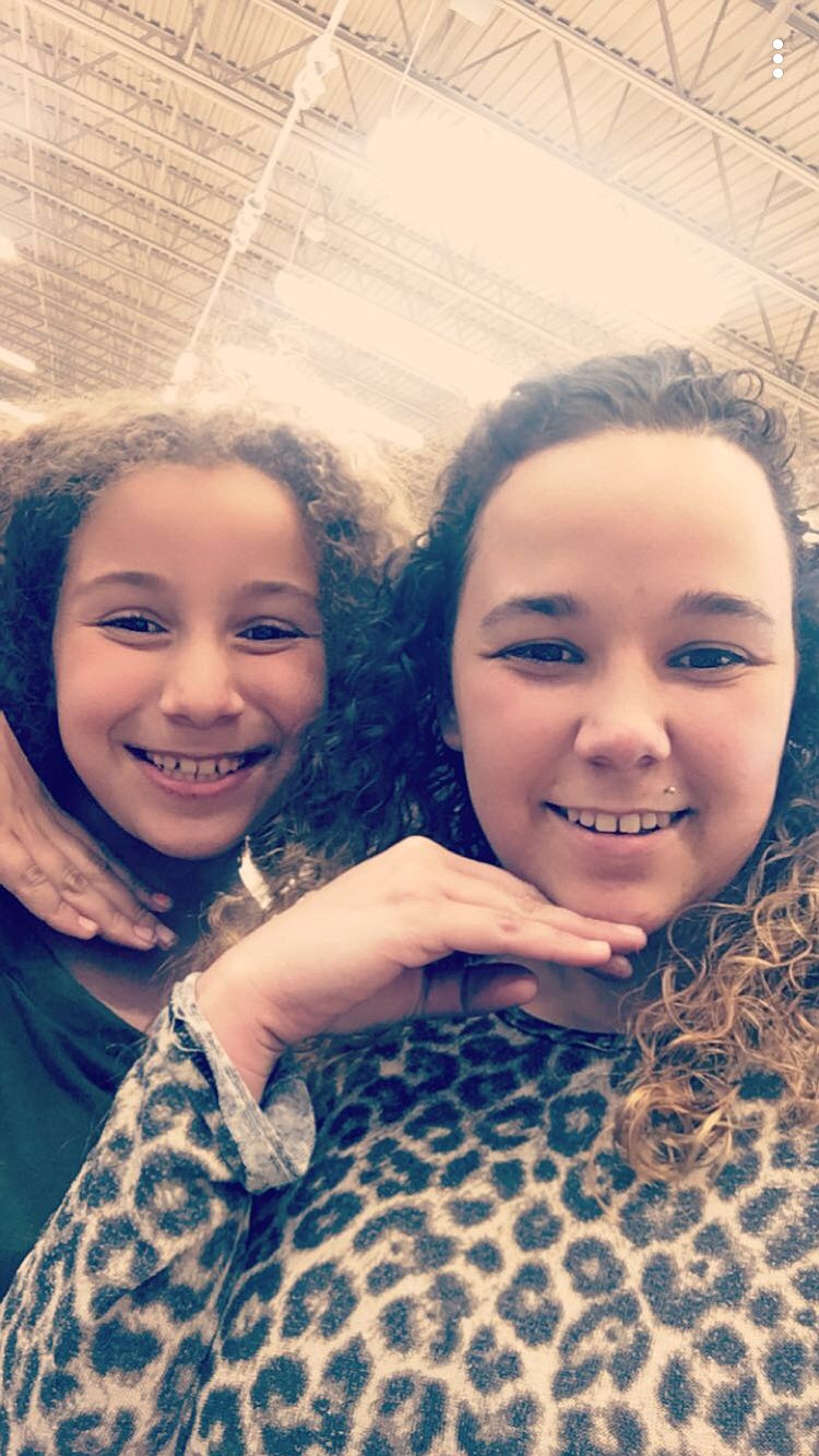 Kailee Gore age 9 .Kristin Gore age 26