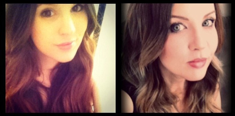 Sierra Howard (22), Right: Daniella Shand (40)