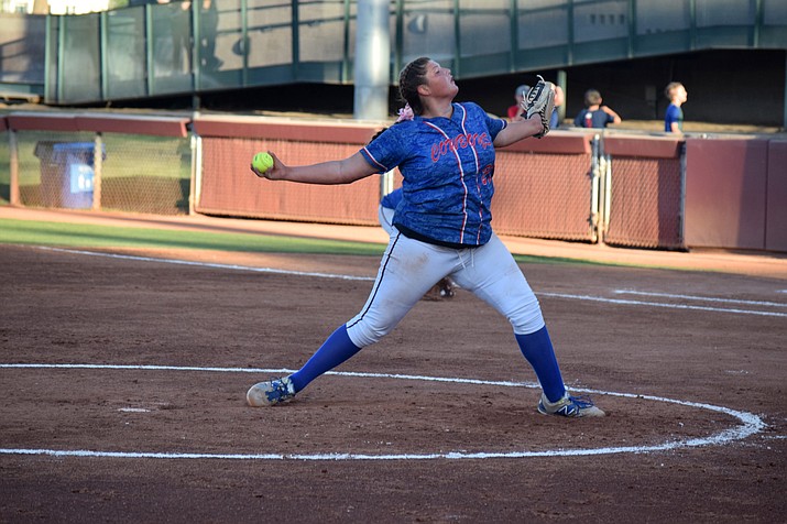 Camp Verde sophomore Jacy Finley went 21-4 with a 2.94 ERA this year after earning second team All-State honors last season. (VVN/James Kelley)