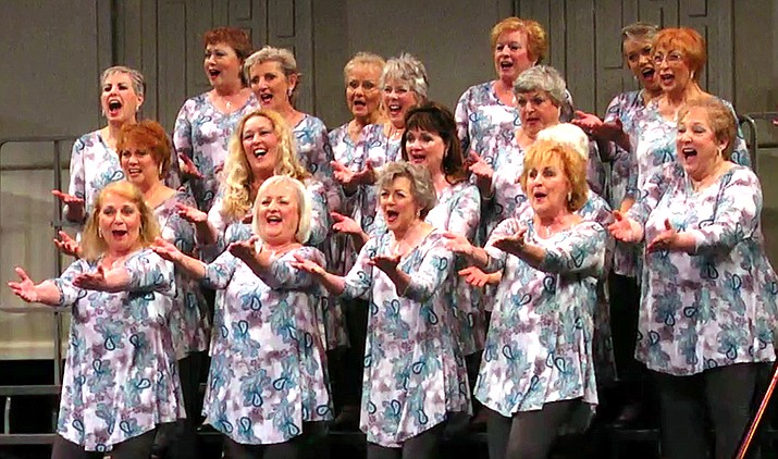 Women of all ages are invited to the chorus’s annual Open House/Membership Guest Night on Monday, May 21, 7 p.m., at West Sedona School, 570 Posse Ground, Sedona. The festive event takes place in the school’s music room, #604.
