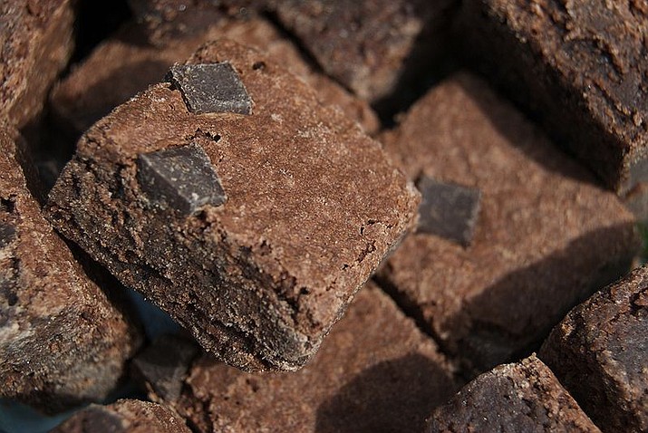 Brownies with chocolate chunks. (Rob Walker)