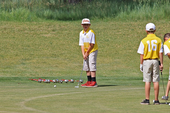 Youth golfers hit the links in 2017.
