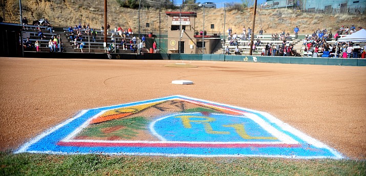 Bill Vallely Field ready for opening ceremonies April 7, 2018, in Prescott. The 2018 Prescott City Championship tournament begins Saturday, May 19. (Les Stukenberg/Courier, File)
