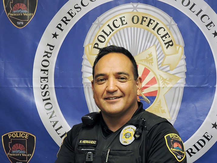 Prescott Valley Police officer Robert Hernandez. (Courtesy)