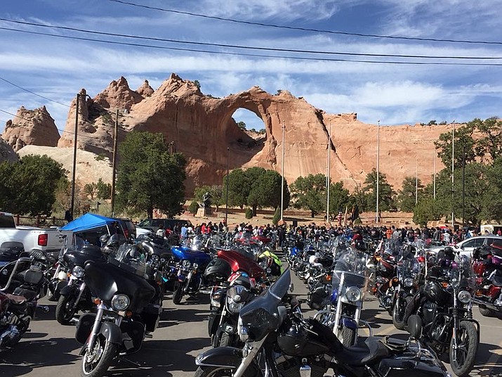 The 16th annual Navajo-Hopi Honor Ride ended May 19 at Window Rock Tribal Park and Veterans Memorial in Window Rock. (Submitted photo) 