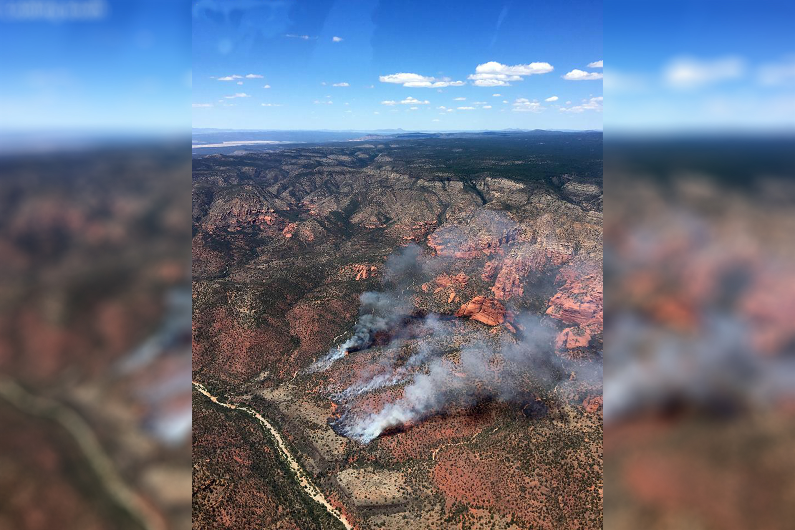 Update Sycamore fire reaches 230 acres WilliamsGrand Canyon News