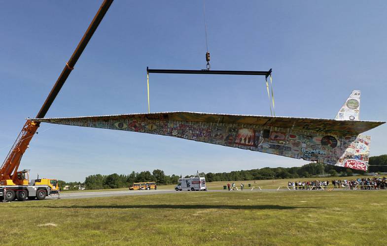 residents-try-to-break-world-record-for-largest-paper-plane-the-daily