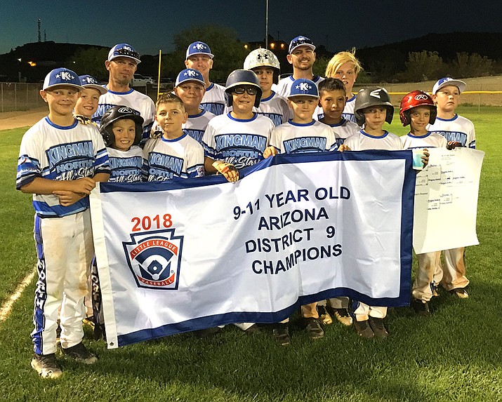 Little League: Kingman North 9-11 All Stars win District 9 Championship ...