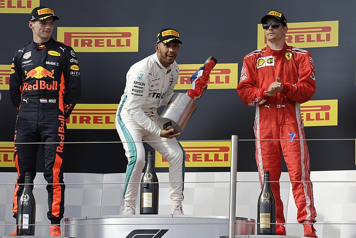 Lewis Hamilton wins French Grand Prix to retake lead in Formula One title  race