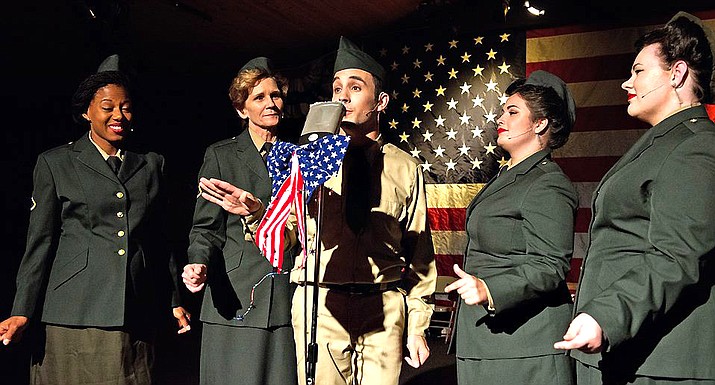 EF Productions' 18th Annual Celebrate America: 1940s USO Holiday Radio Show is done in the style of a live radio broadcast to the troops overseas. 