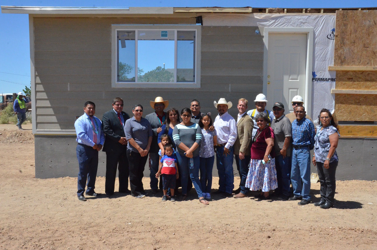 Marine veteran receives new home through Navajo Nation partnership