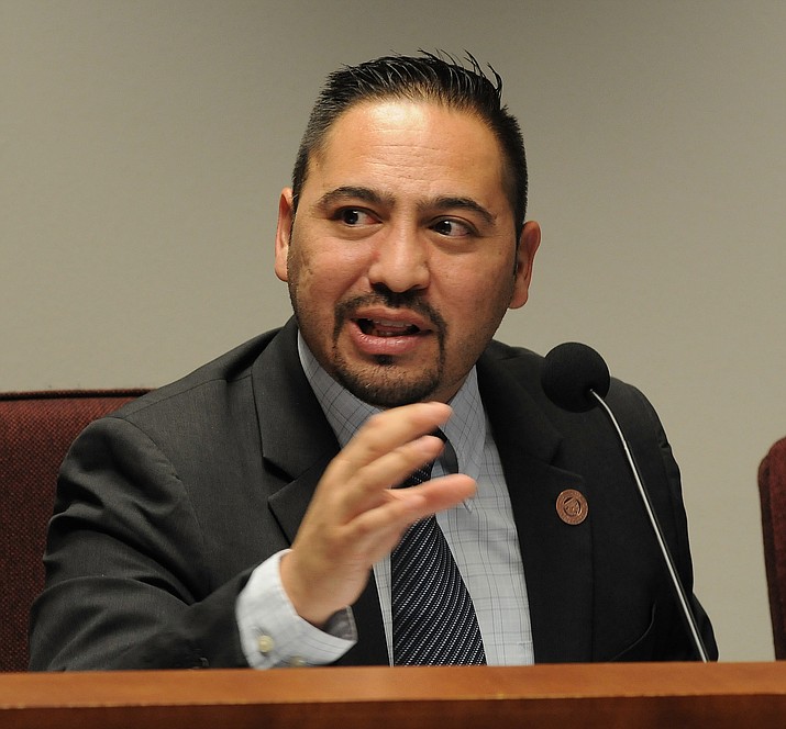 Sen. Martin Quezada explained Thursday why he believes a proposed explanation of a ballot measure on voucher expansion fails to disclose details that voters would like to know.
