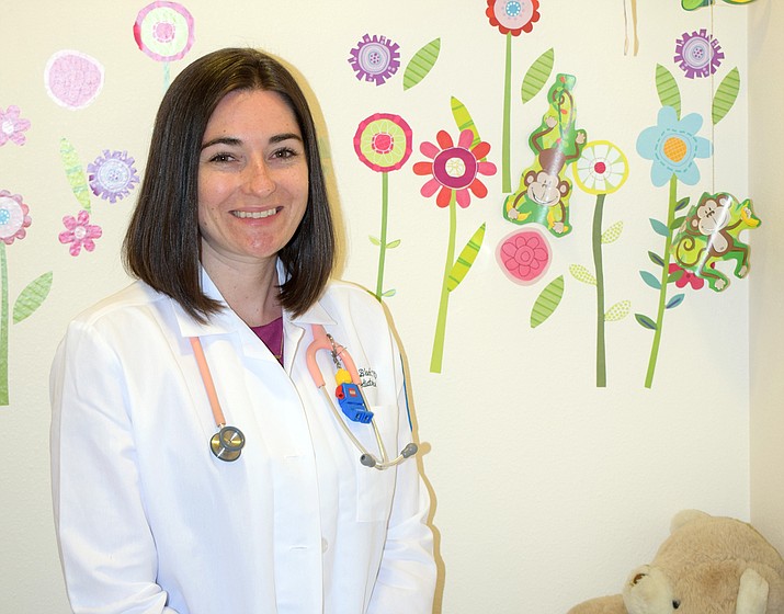 In 2004, Kara Block graduated from Mingus Union High School in 2004 as class valedictorian..  She has returned to the Verde Valley this time as Dr. Kara Block as a pediatrician for Community Health Center of Yavapai in Cottonwood.  Yavapai County courtesy photo
