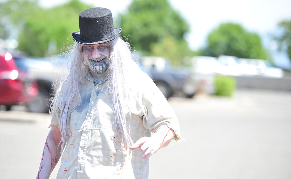 United Zombies of America showed up at the Fandomania Comic Con event Saturday, July 28, 2018 in and around the Prescott Valley Library. (Les Stukenberg/Courier)