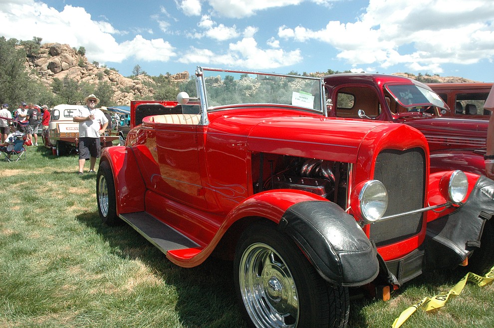 A 1929 Ford Model A Rolls Royce found at the Prescott Antique Auto Club's 44th annual car show at Watson Lake Saturday, Aug. 4. The show continues through Sunday, Aug. 5. (Jason Wheeler/Courier)