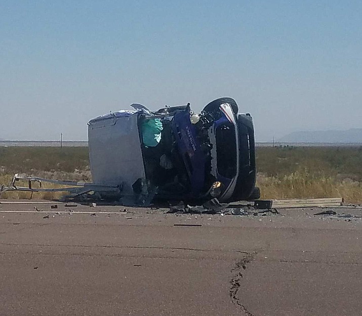 Drivers, passenger from Highway 68 crash treated for injuries Kingman