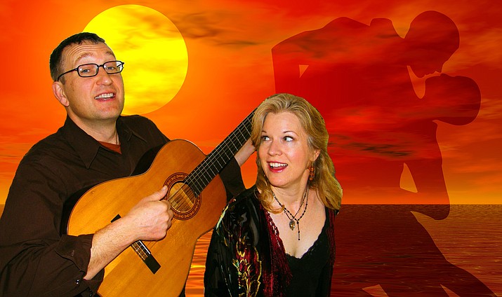 Flor de Bee is a spicy, whimsical duo of international acclaim. Acoustic guitar, sassy vocals, gliding harmonies and percussion deliver jazz, Latin and French classics with a tantalizing twist.Photos by Al Comello; courtesy Susannah Martin