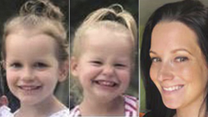 From left, Bella Watts, Celeste Watts and Shanann Watts. The Frederick Police Department said Chris Watts was taken into custody. Watt's pregnant wife, 34-year-old Shanann Watts, and their two daughters, 4-year-old Bella and 3-year-old Celeste were reported missing Monday, Aug. 13, 2018. The police said on Twitter early Thursday that Chris Watts will be held at the Weld County Jail. He has not yet been charged. (The Colorado Bureau of Investigation)

