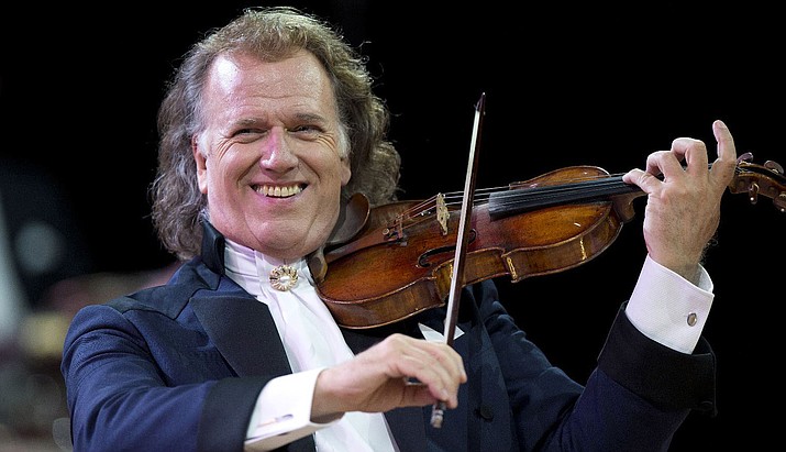 One of the most popular live acts in the world: the King of the Waltz André Rieu presents “Amore” — his celebrated 2018 Maastricht concert — in cinemas worldwide (including Sedona) on Tuesday, Aug. 28. Featuring Rieu’s own take on classic love songs, from the worlds of popular and classical music, the “Amore” concert brings together his 60-piece Johann Strauss Orchestra as well as sopranos, tenors, and some very special guests.