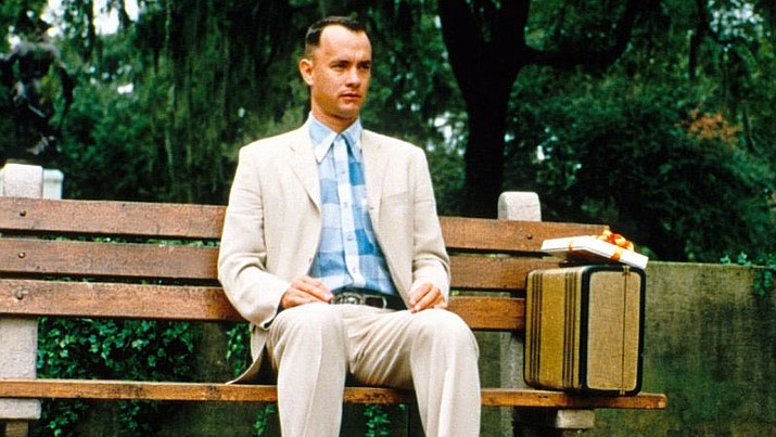 Slow-witted Forrest Gump (Tom Hanks) has never thought of himself as disadvantaged, and thanks to his supportive mother (Sally Field), he leads anything but a restricted life. Whether dominating on the gridiron as a college football star, fighting in Vietnam or captaining a shrimp boat, Forrest inspires people with his childlike optimism. But one person Forrest cares about most may be the most difficult to save — his childhood love, the sweet but troubled Jenny (Robin Wright).
