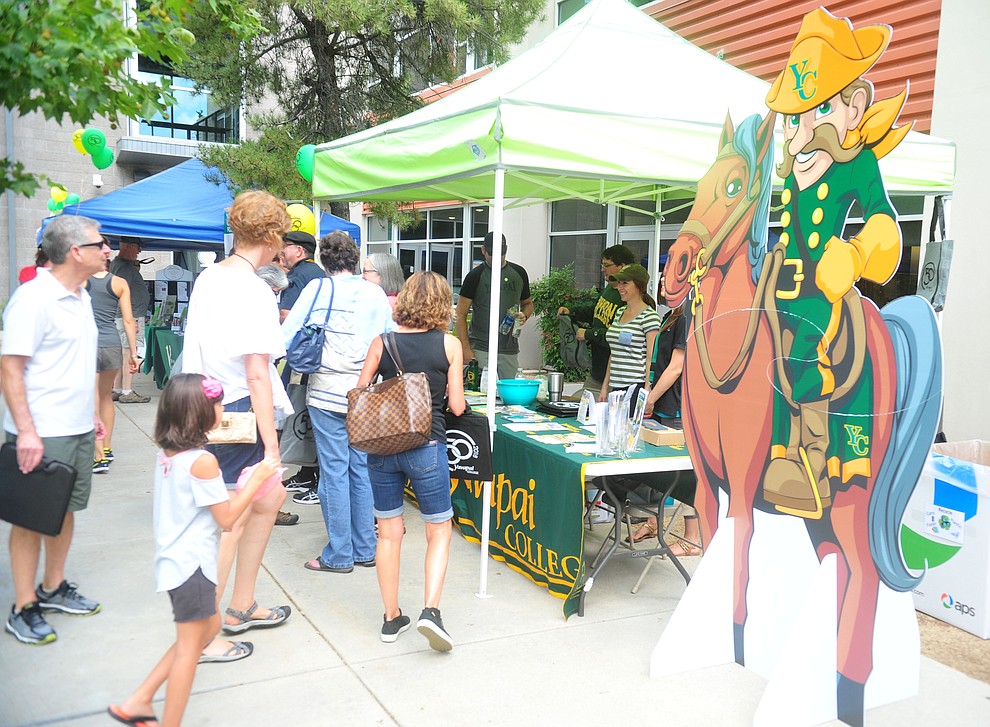 Yavapai College celebrates their 50th anniversary at the Prescott campus Saturday, August 25, 2018. (Les Stukenberg/Courier)