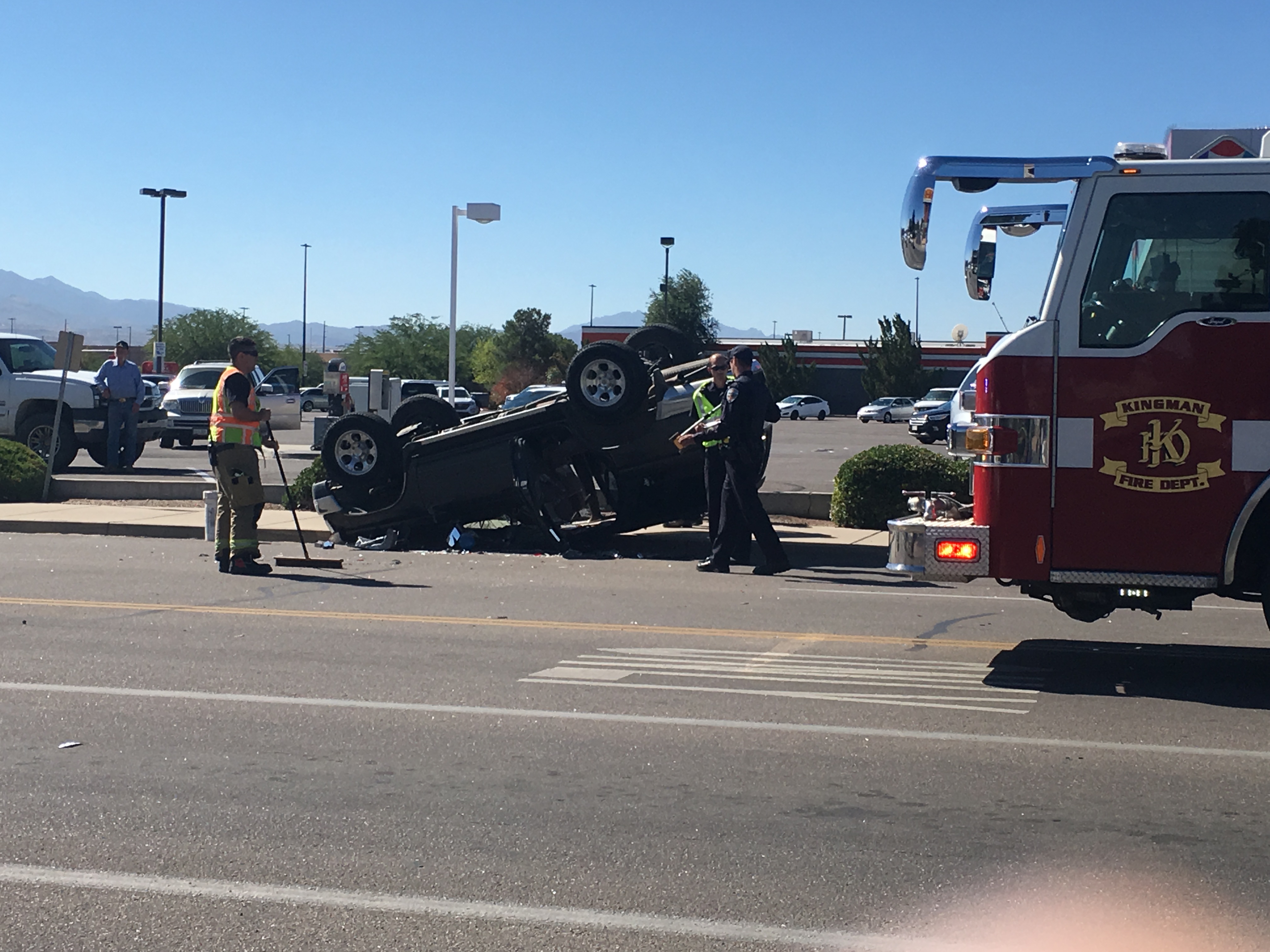 Two cars involved in rollover crash Kingman Daily Miner Kingman, AZ