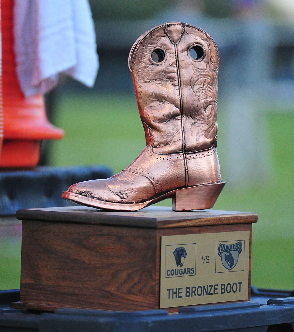 Chino Valley's XXX as they host Camp Verde in the annual Copper Boot game Friday Sept. 7, 2018 in Chino Valley. (Les Stukenberg/Courier)