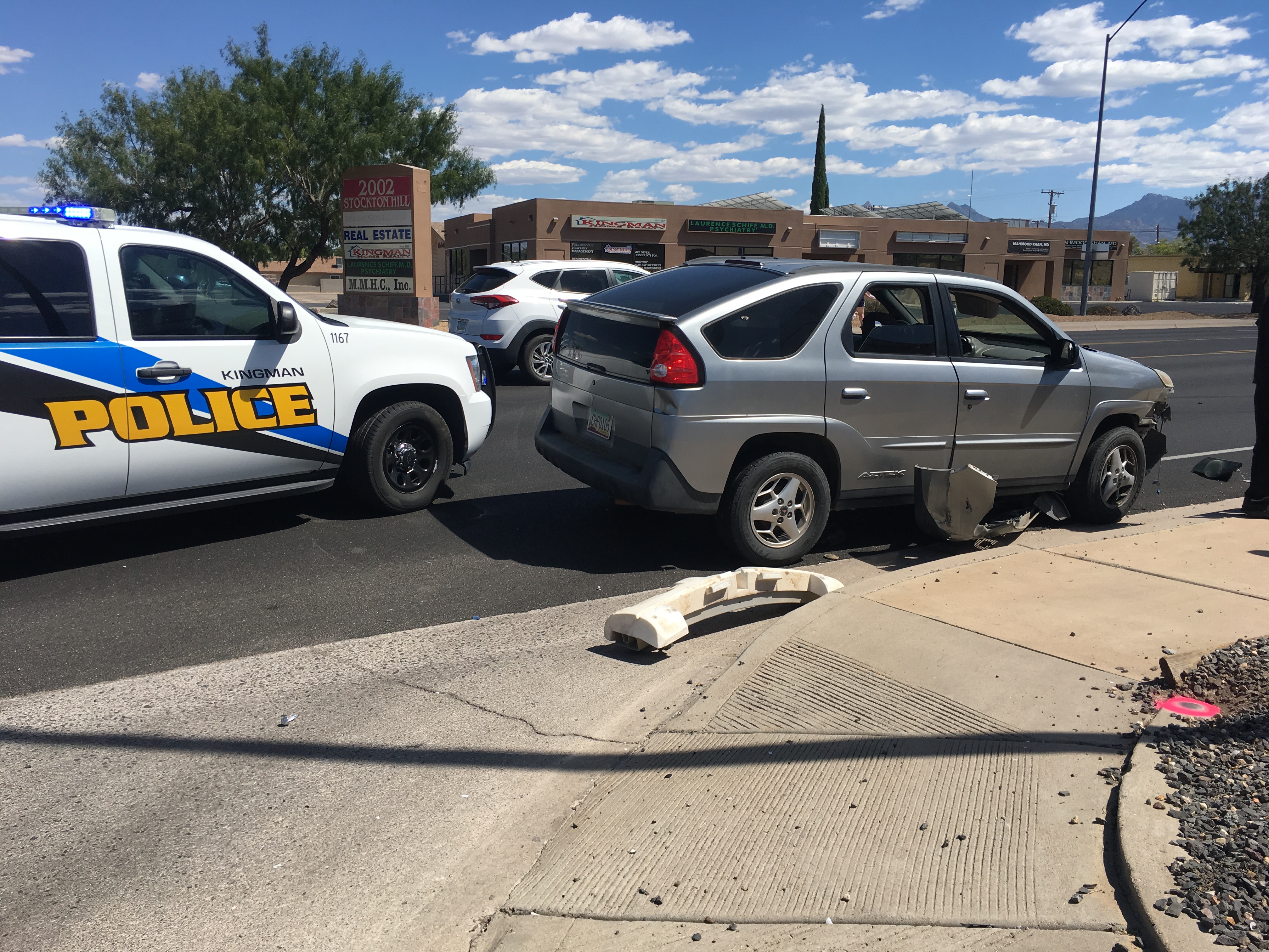 Injury accident on Stockton Hill, Gates Avenue Kingman Daily Miner