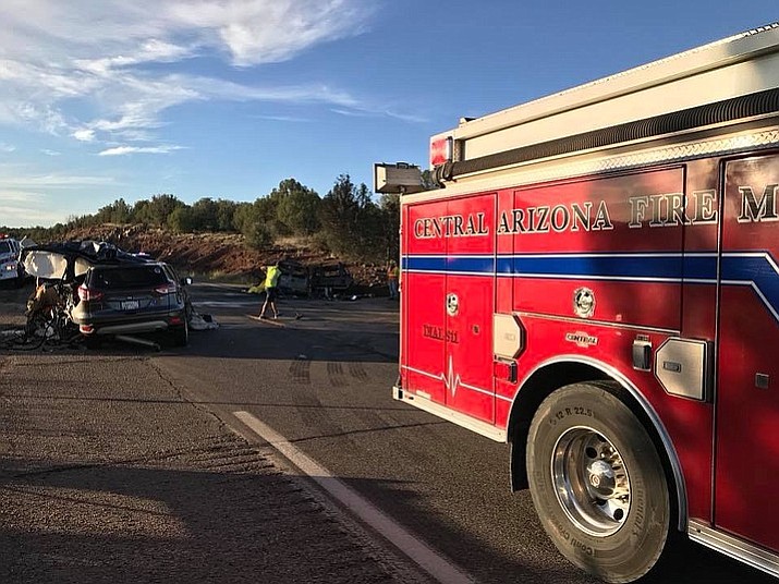 Fiery crash claims three south of Ash Fork WilliamsGrand Canyon News