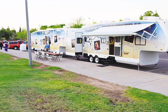 The Prostate On-site Project mobile will be in town from 6 a.m. - 10 a.m. Sept. 26 at the City of Kingman Public Works, 3700 E. Andy Devine Ave. (Daily Miner file photo)