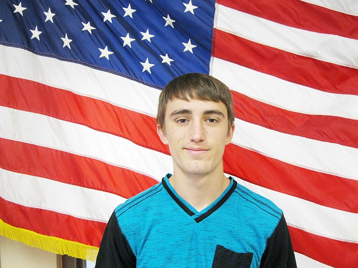 Camp Verde High School has announced that senior Steven Petty is the school’s August 2018 Kiwanis Student of the Month.
