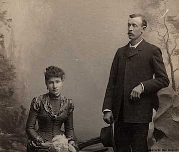 Alvina M. Rodriquez Bennett and her husband Charles. (Courtesy of Sharlot Hall Museum Library & Archives. Call number MS-39, Box B, Folder – Bennett, Alvina (Rodriquez) 