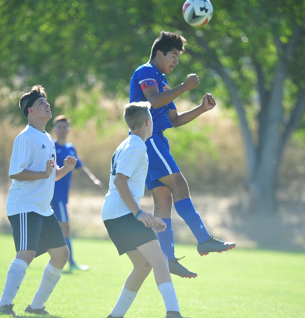 Chino Valley vs Leading Edge Boys Soccer 092618 The Daily Courier