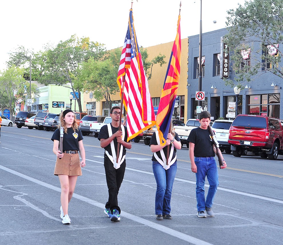 Prescott High School held their 2018 Homecoming Parade and Bonfire Thursday, Sept.27, 2018. (Les Stukenberg/Courier)