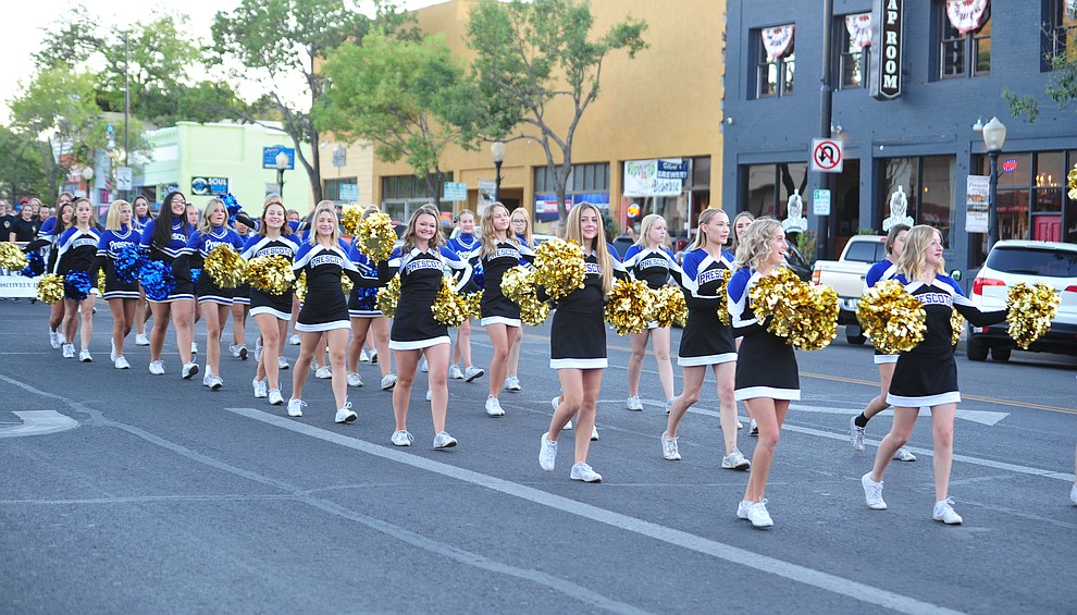 Prescott High School held their 2018 Homecoming Parade and Bonfire Thursday, Sept.27, 2018. (Les Stukenberg/Courier)
