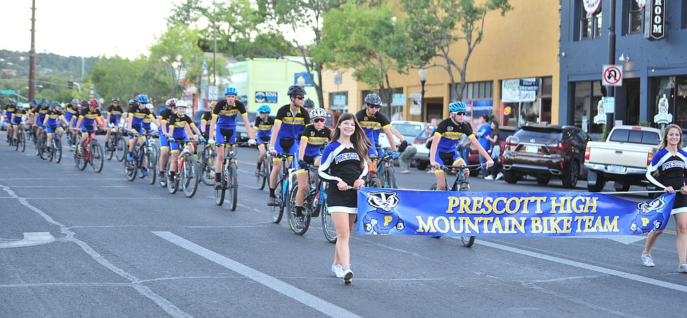 Prescott High School held their 2018 Homecoming Parade and Bonfire Thursday, Sept.27, 2018. (Les Stukenberg/Courier)