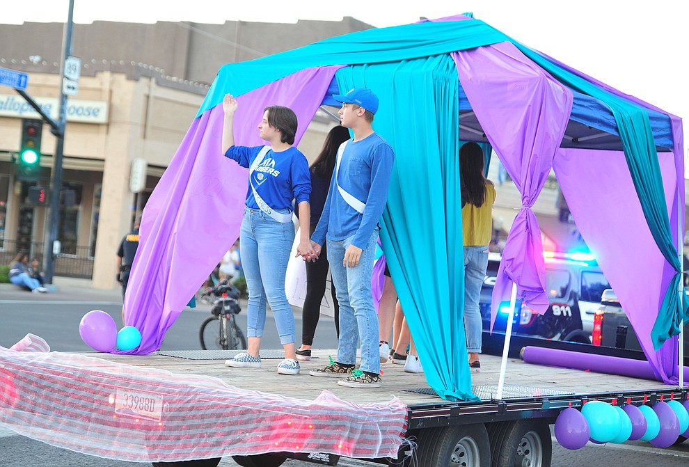 Prescott High School held their 2018 Homecoming Parade and Bonfire Thursday, Sept.27, 2018. (Les Stukenberg/Courier)